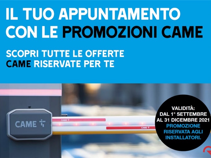 21 - PROMO - PROMO AUTOMAZIONE - CAME