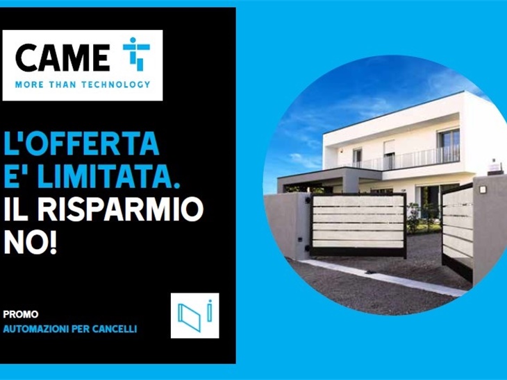 CAME | PROMO LAMPO